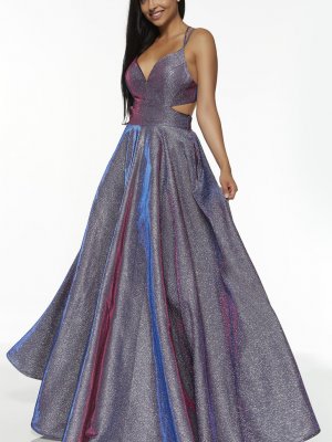 Alyce Prom Style 60567 in Blueberry